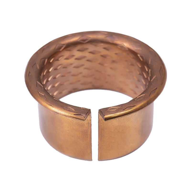 HZ090F 다이아몬드 모양의 오일 그루브 플랜지 청동 부싱