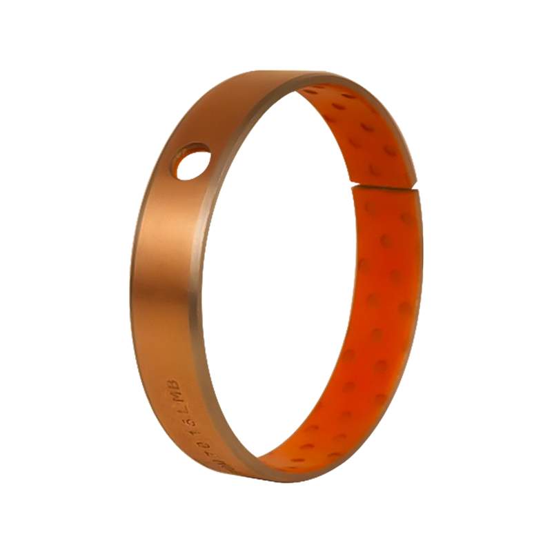 HZ2L 유형 2 다공성 소결 구리 POM/필러(주황색) 경계 윤활 베어링