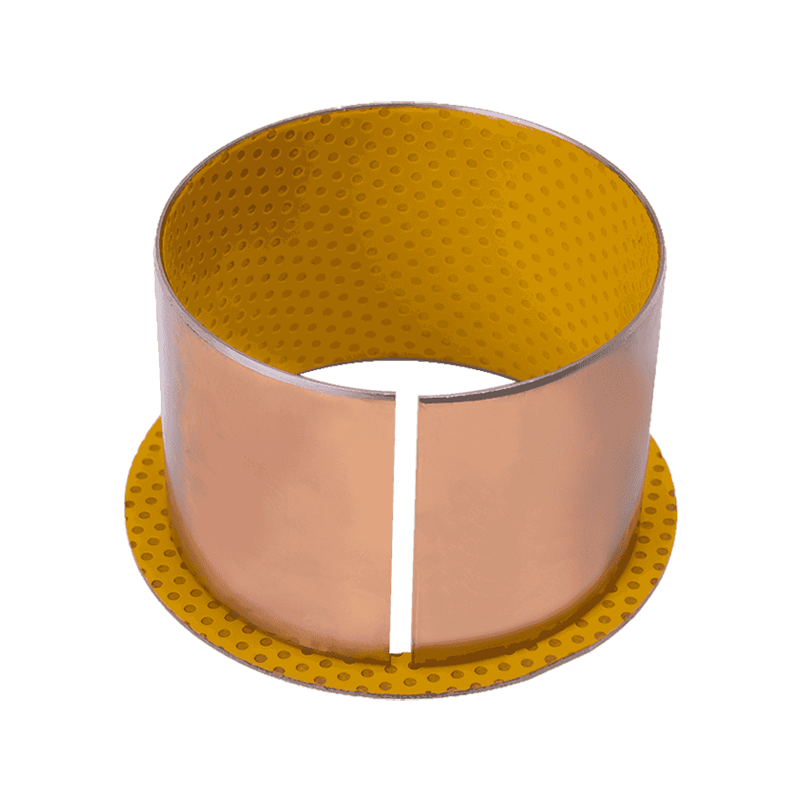 HZ2Y 다공성 소결 구리 POM/필러(노란색) 경계 윤활 베어링